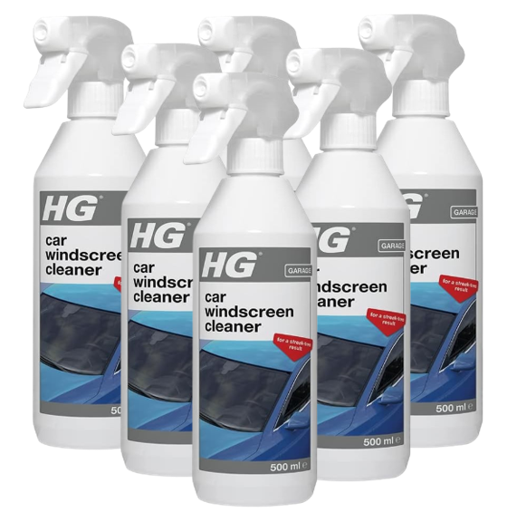 HG Car Windscreen Cleaner, for Streak Free Shine 500ml