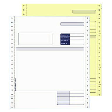 Sage (SAGSC02) Compatible 2 Part Dot Matrix Invoices Pack 1000's - UK BUSINESS SUPPLIES