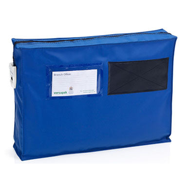 Versapak Small Gusset Mailing Pouch 355x250x75mm BLUE (ZG1) - UK BUSINESS SUPPLIES