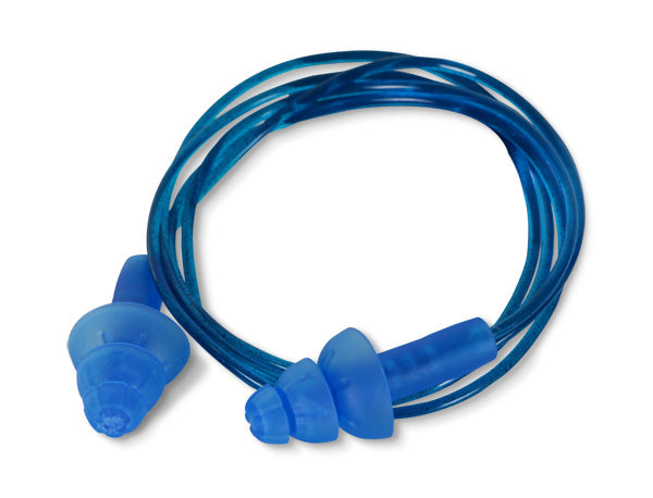 Beeswift Qed Corded Detectable Ear Plugs Blue Box 200's
