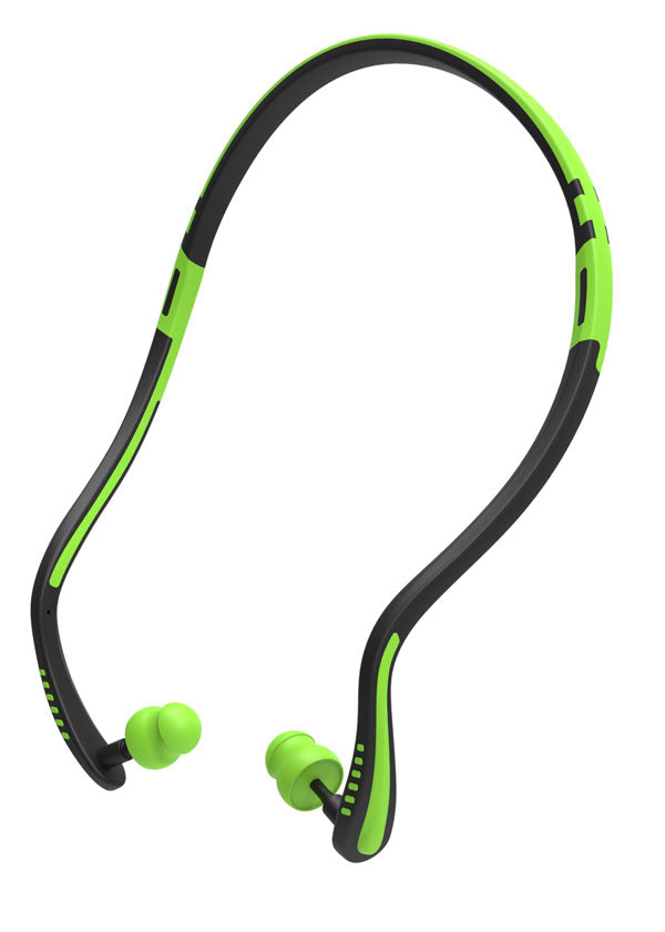 Beeswift Qed Banded Ear Plugs Green/Black Pack 20's