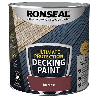 Ronseal Ultimate Decking Paint Bramble 2.5 Litre - UK BUSINESS SUPPLIES