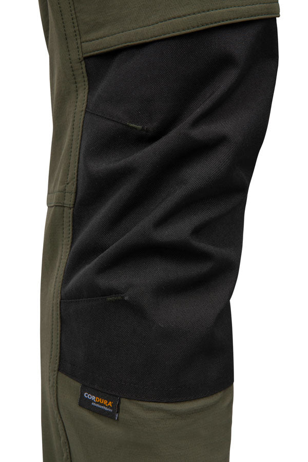 Flex Workwear Trouser Two-Tone Bot Green/Black 36R