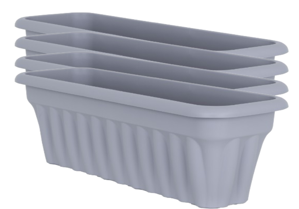 Wham Vista Large Trough Light Grey | Upcycled Material |1 x 80cm