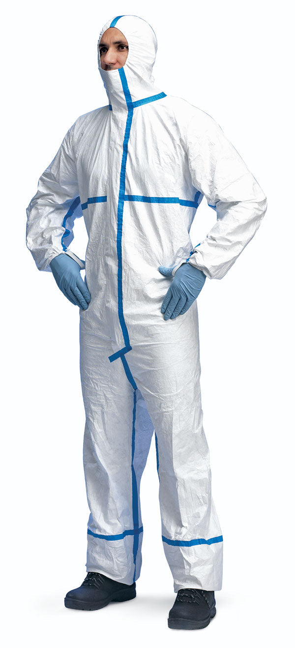 Tyvek® 600 Plus Disposable Coverall White XxXL