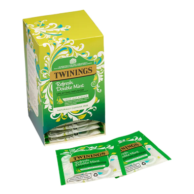 Twinings Refresh Double Mint Pyramids 15's - UK BUSINESS SUPPLIES
