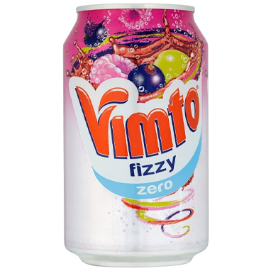 Vimto Zero Sugar Fizzy Cans 24 x 330ml
