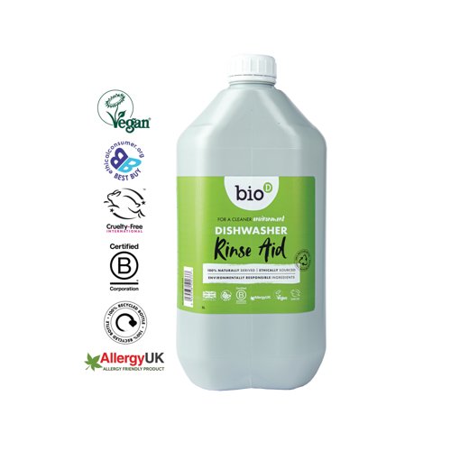 Biod Dishwasher Rinse Aid 5 Litre BDRA45a