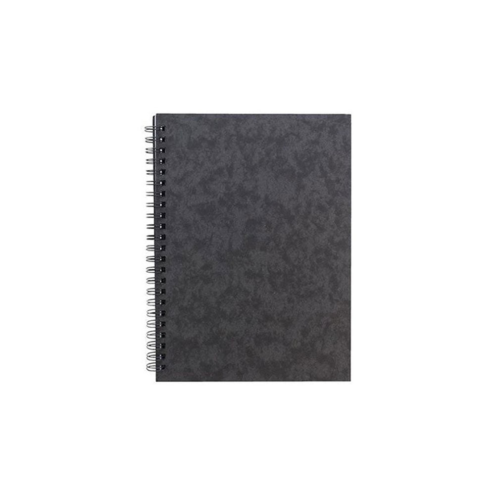 Pressboard A5 Black Sidebound Pad Pack 10's - UK BUSINESS SUPPLIES