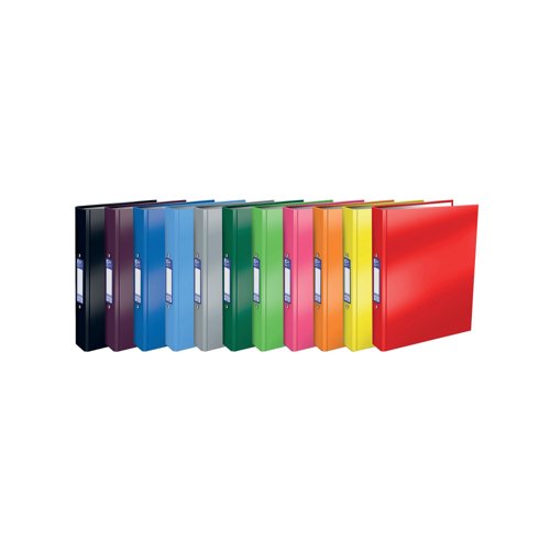 Oxford 25mm 2 O-Ring Binder Laminated A4 Plus Purple 400017758