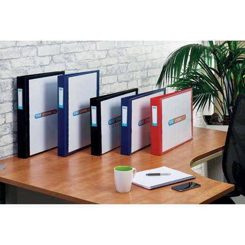 Elba Vision 30Mm 4D-Ring Binder Upright A3 Black 400009729