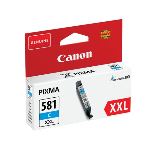 Canon CLI-581XXL Ink Cartridge Extra High Yield Cyan 1995C001