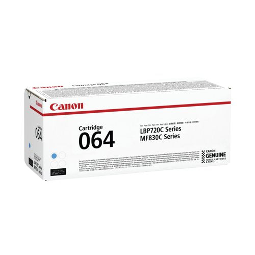Canon 064C Toner Cartridge Cyan 4935C001