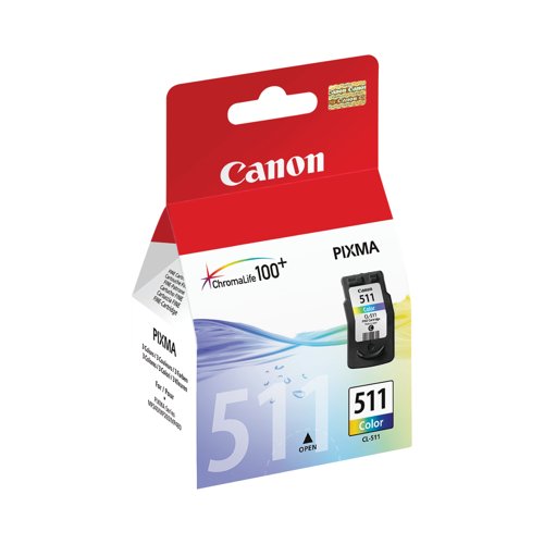Canon CL-511 Ink Cartridge CMY Colour 2972B001