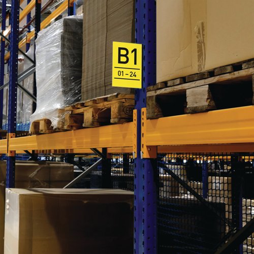 Durable Magnetic Warehouse Aisle Sign A5 Portrait (Pack of 10) 187219