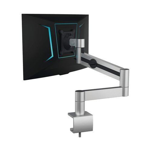 Durable Monitor Mount PRO for 1 Screen Up to 27 Inch with Desk Clamp Attachment 508323