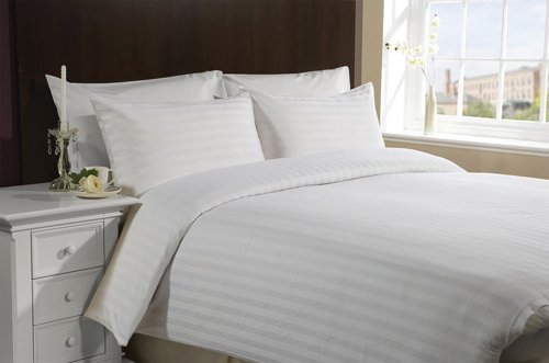 VL Satin Stripe Duvet Sets King (Pack of 10) E0105