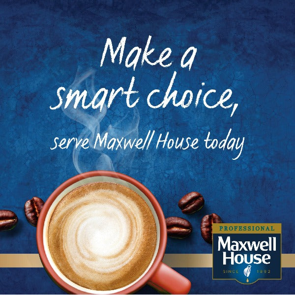 Maxwell House Mild Instant Coffee Box of 200 Sticks