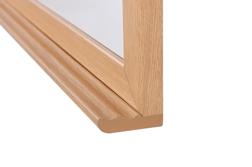 5 Star Magnetic Drywipe Whiteboard Wood Frame 1200x900mm FS669113
