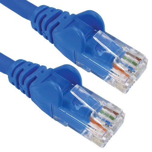5 Star Cat6 LSOH Patch Cable Moulded 3m Blue FS686867