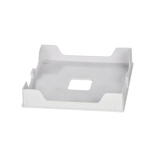 Devon Cube Tissue Box Holder Black (Pack of 6) 4621