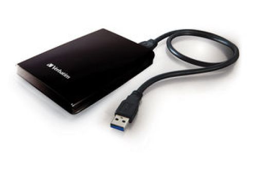 Verbatim Store N Go USB 3.0 Portable 2Tb Black Hard Drive 53177