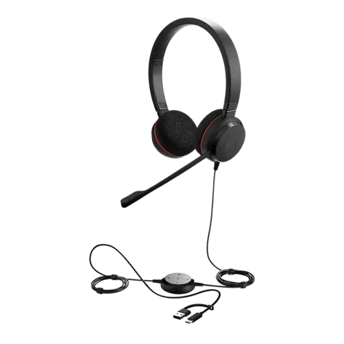 Jabra Evolve 20 USB C/A MS Stereo Headset 4999-823-169