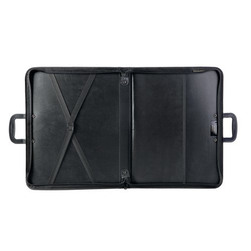Goldline Zip Portfolio Lightweight Polypropylene A1 Black ZPC/A1Z