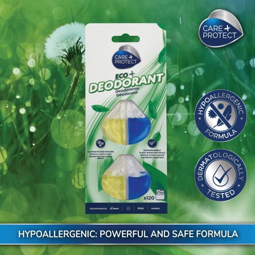 Care + Protect Eco+ Dishwasher Deodorant 120 Washes 35602759