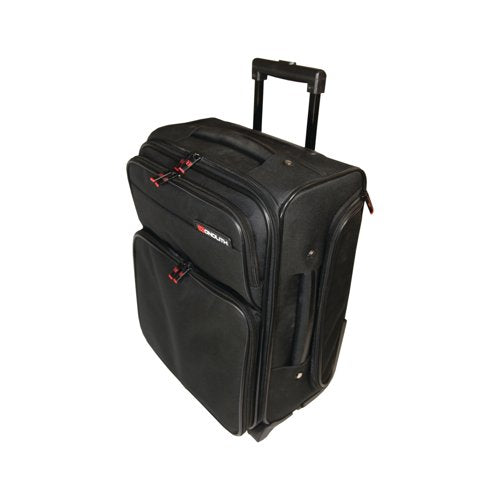 Monolith Wheeled Overnight Laptop Case W/Removable Case Black 1329