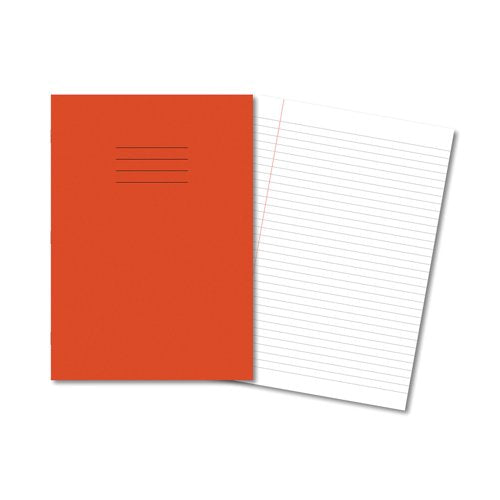 Hamelin Exercise Book 8mm Lined 80 Page A4 Orange (Pack of 50) 100104178