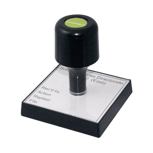 Q-Connect Voucher For Custom Rubber Stamp 90x55mm KF02104