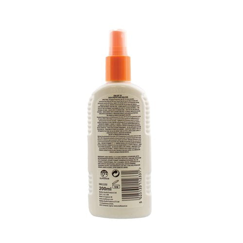 Malibu SPF 30 Sun Lotion Spray 200ml SUMAL140