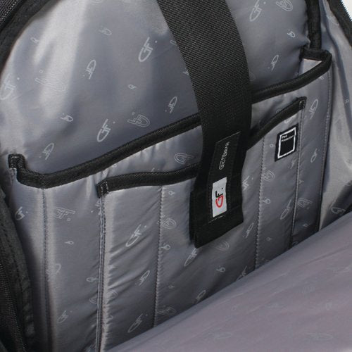 Gino Ferrari Astor 15.6 Inch Laptop Backpack Black GF502