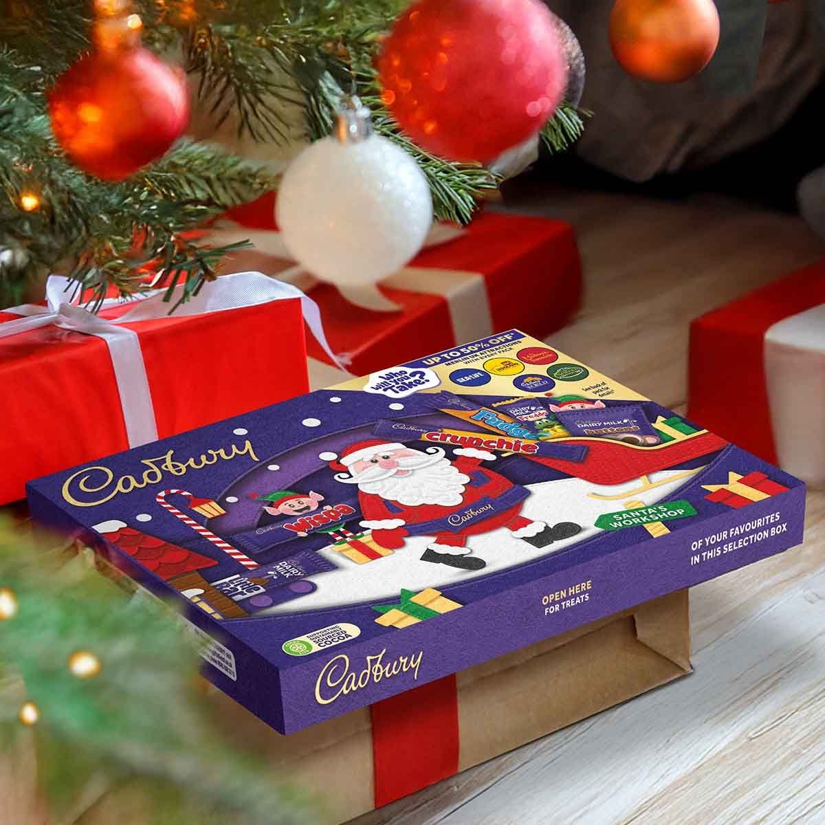 Cadbury Medium Selction Box 125g | 10 Pack Bundle