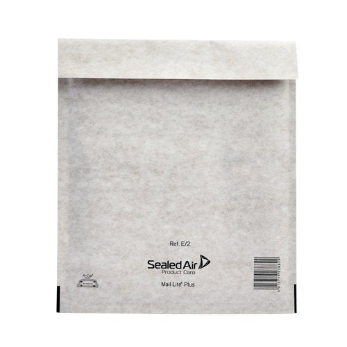 Sealed Air + Bubble Lined Postal Bag Size E2 220x260mm Oyster White (Pack of 100) 103025657