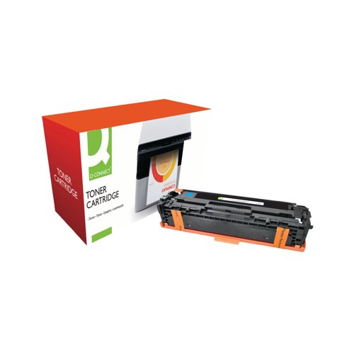 Q-Connect Compatible Toner Cartridge Cyan For HP CE321A CE321A-COMP