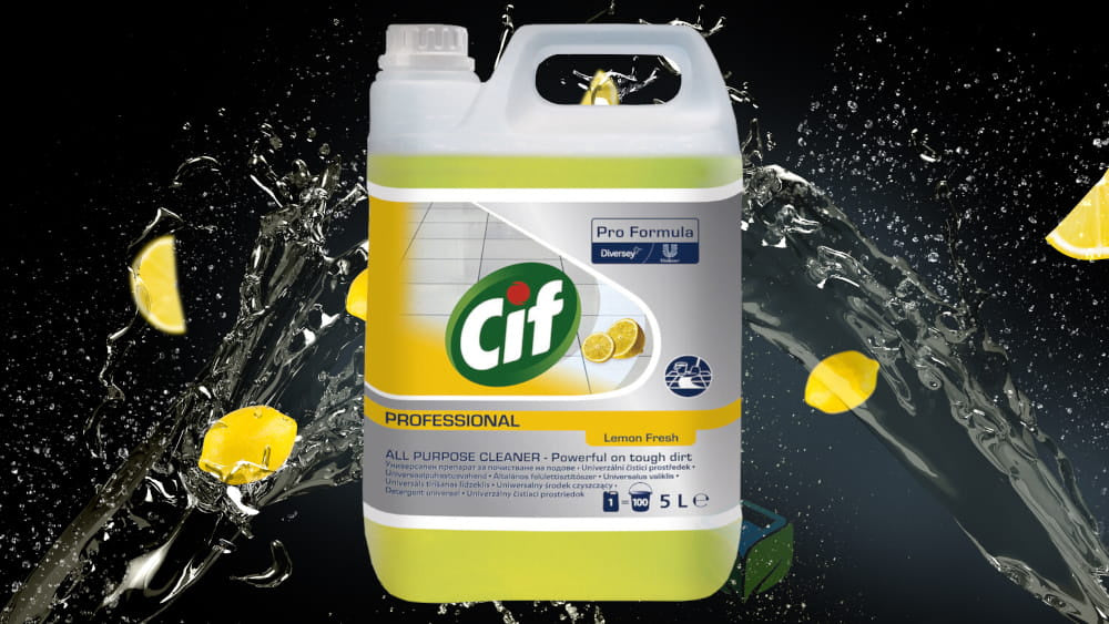 Cif Professional Lemon All Purpose Cleaner 2 x 5 Litre