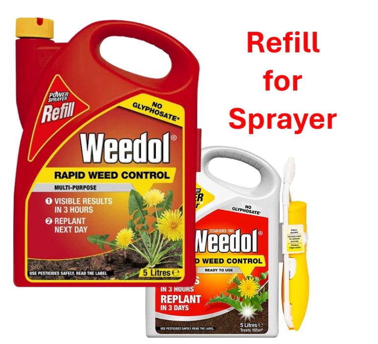 Weedol Rapid Weed Control Refill 5L
