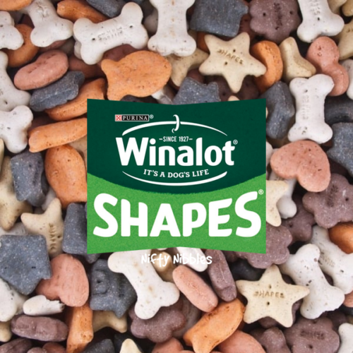 Winalot Dog Treats Shapes Dog Biscuits 800g - 5 Pack Bundle