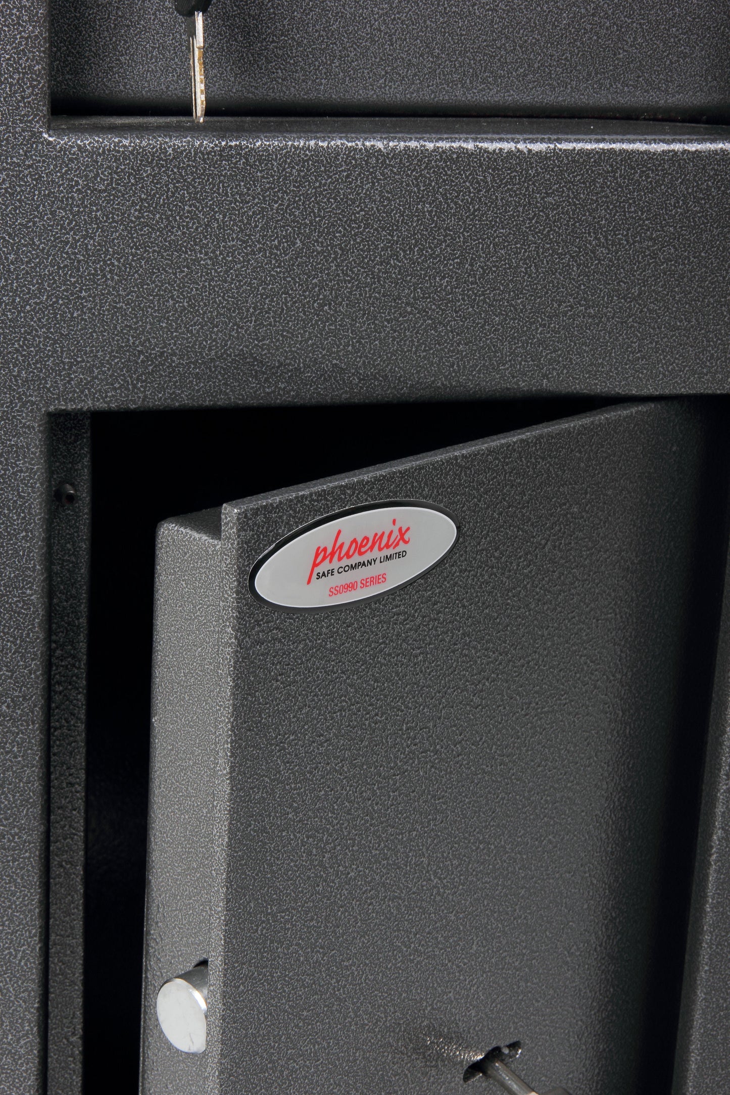 Phoenix Cashier Day Deposit Security Safe Key Lock Graphite Grey SS0992KD