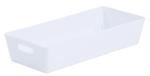 Wham White Rectangular Studio Basket 2.01 1 Litre