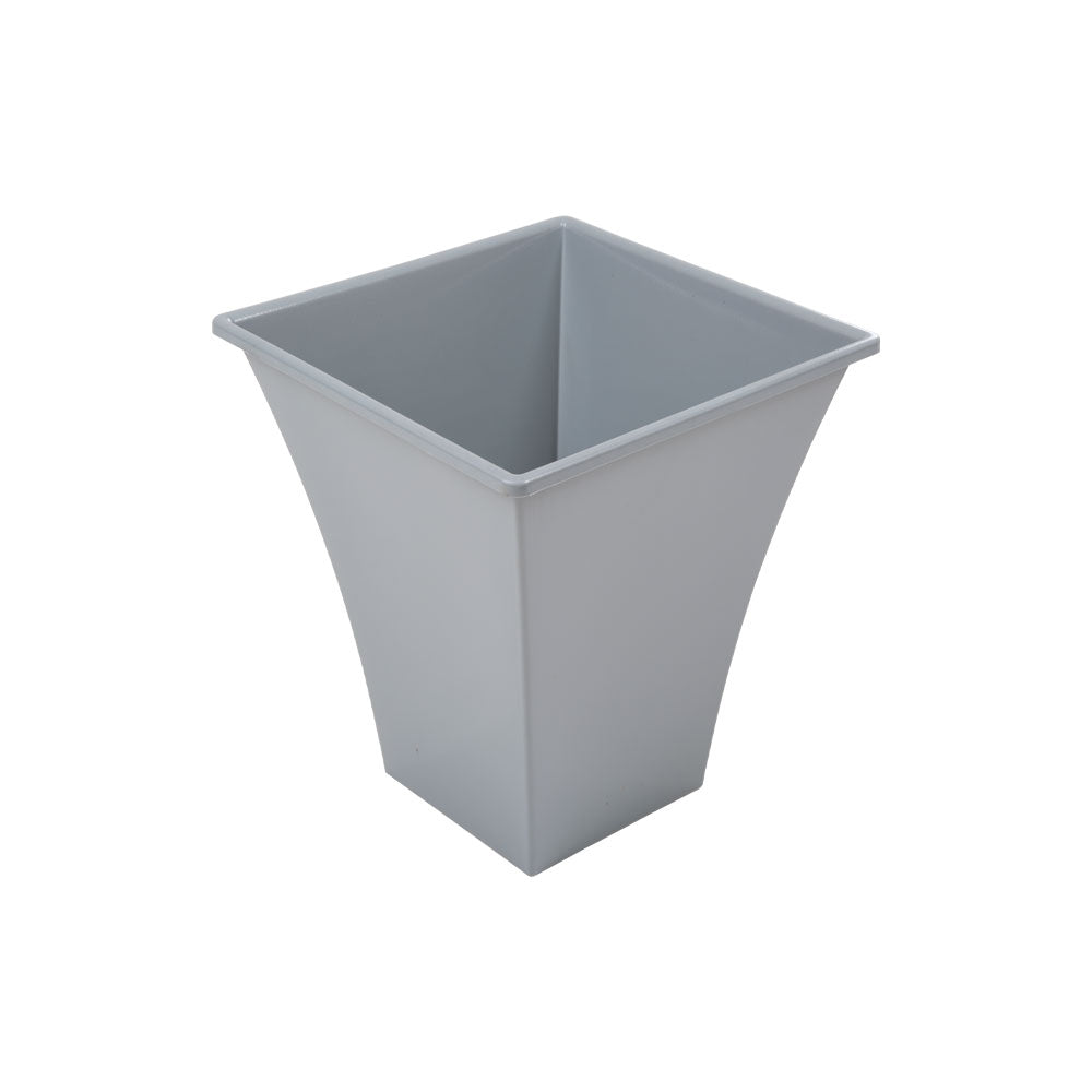 Wham Silver Square Metallica Pot 23cm H307 - UK BUSINESS SUPPLIES