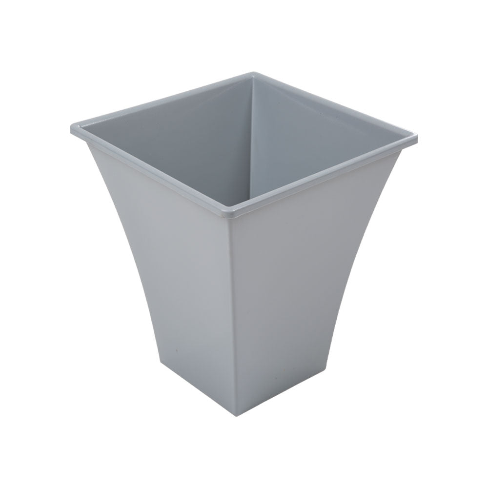 Wham Silver Square Metallica Pot 28cm H308 - UK BUSINESS SUPPLIES