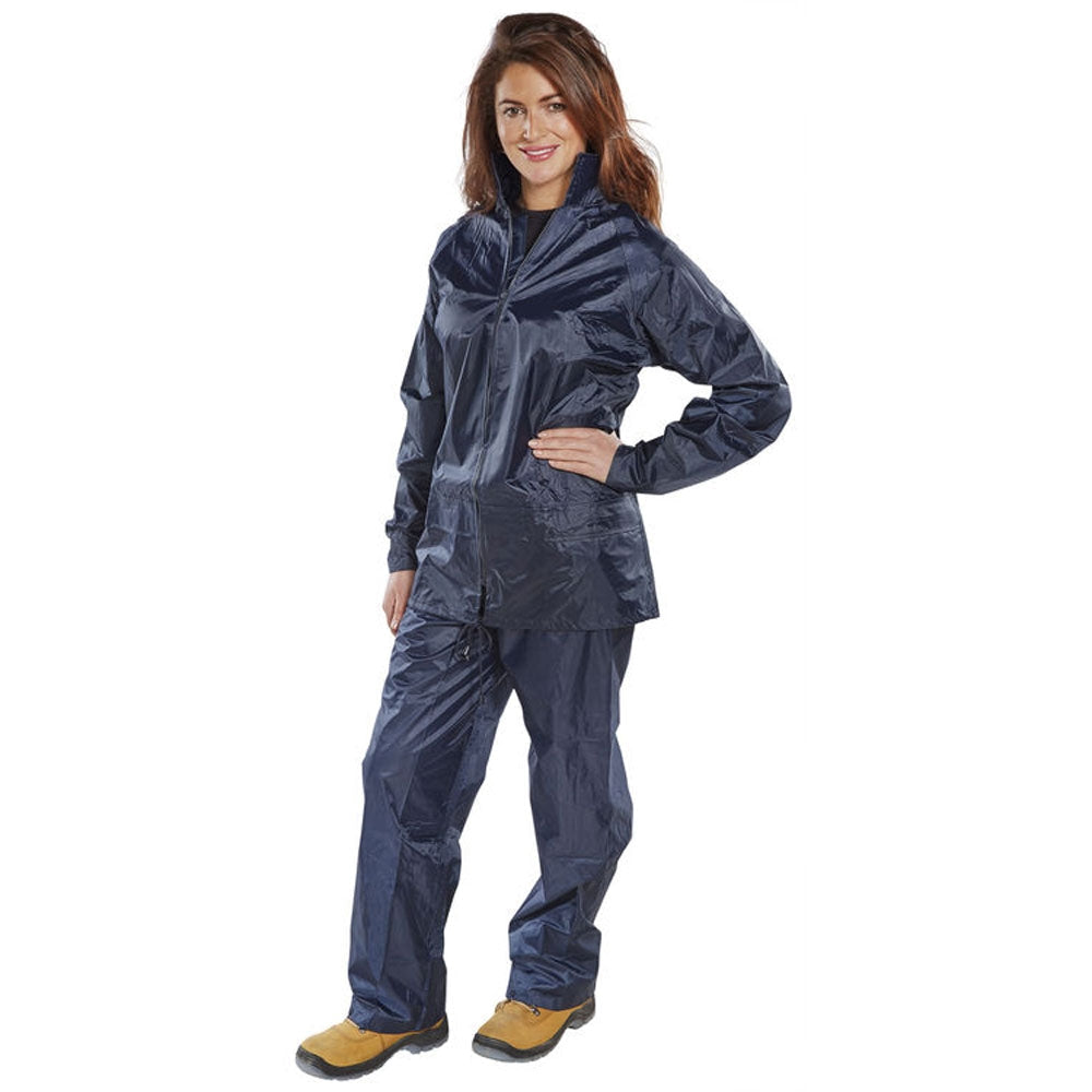 Beeswift Weatherproof Navy Suit {All Sizes} - UK BUSINESS SUPPLIES