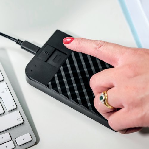 Verbatim Fingerprint Secure Hard Drive 1TB 53650