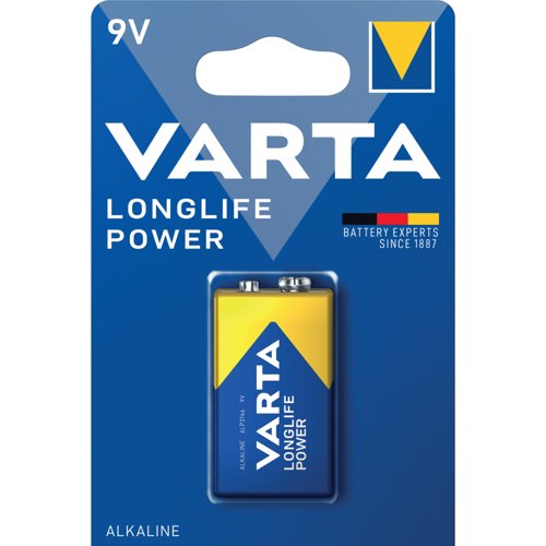 Varta 9V High Energy Battery Alkaline 4922121411
