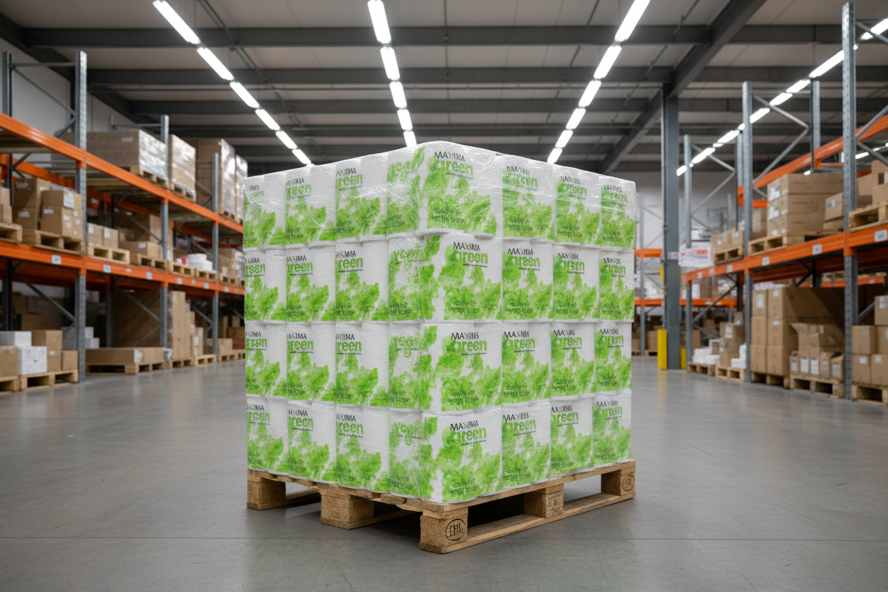 Maxima Green Toilet Rolls White 320 Sheet x 36's
