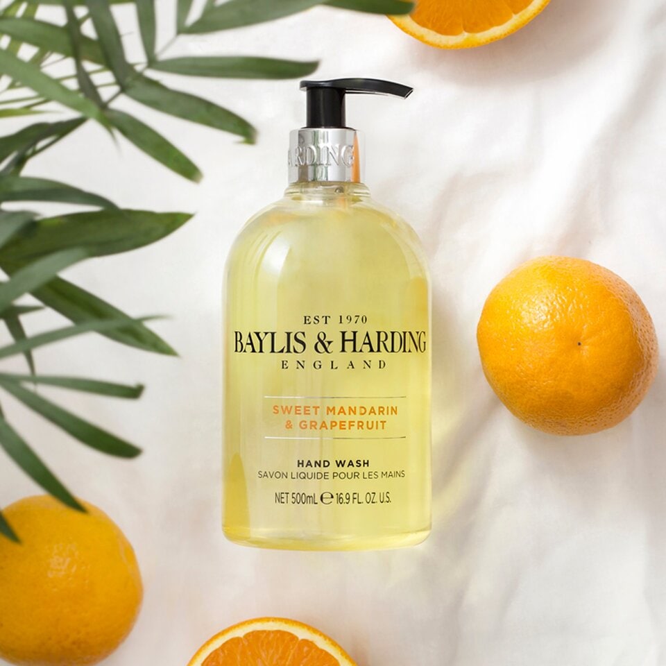 Baylis & Harding Sweet Mandarin & Grapefruit 3x500ml Hand Wash