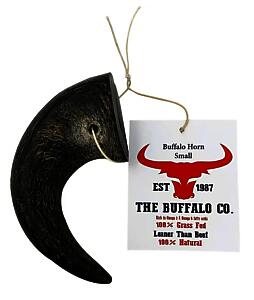 The Buffalo Co. Buffalo Horns for Dogs Small 4–5 Inch